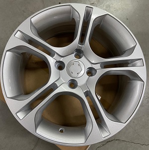 JANTE 238 CLIO 6.5X16 ET40 4X100 SILVER 60.1 - Imagem Secundária 1