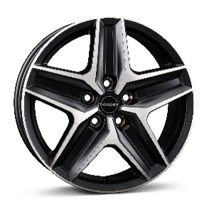 JANTE BORBET CWZ 7,5X18 ET43 5X120 BLACK POLISHED MATT 65,1