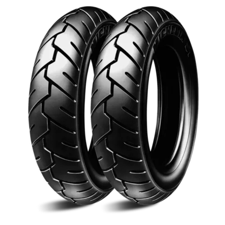 PNEU 100/80 - 10 53L S1  TL/TT MICHELIN - Imagem Secundária 1