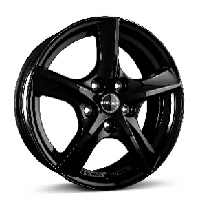 JANTE BORBET TL 5,5X15 ET38 5X100 BLACK GLOSSY 57,06 - Imagem Secundária 1