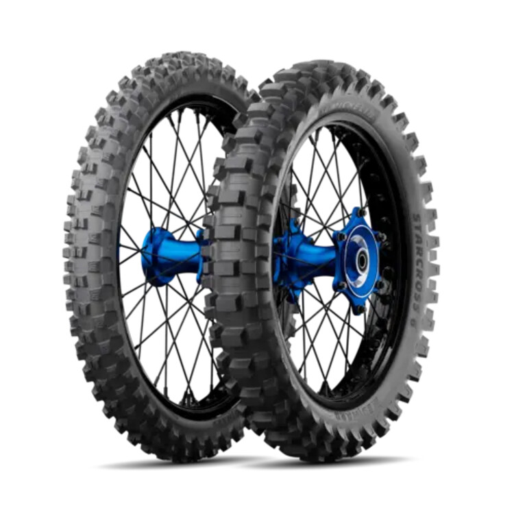 PNEU 120/90 - 18 M/C 65M STARCROSS 6 MEDIUM HARD NHS R TT MICHELIN - Imagem Secundária 1