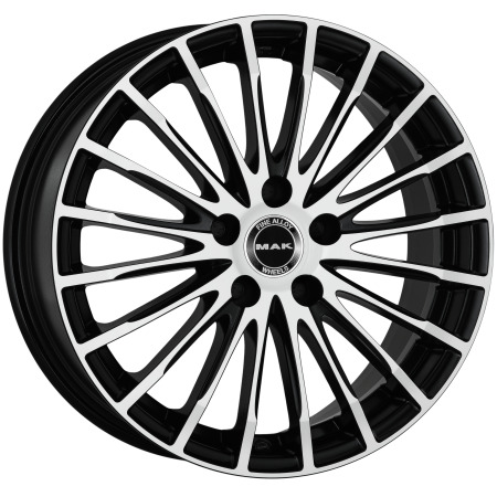 JANTE MAK STARLIGHT 8,5x19 ET35 5x112 ICE BLACK 66,6 - Imagem Secundária 1