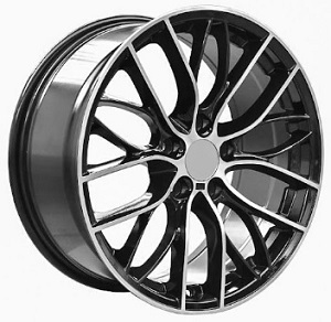 JANTE BK796 (PERFORMANCE EX15) 8.5X19 ET35 5X120 BLACK POLISHED 72.6 - Imagem Secundária 1