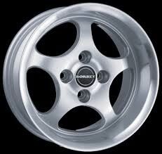 JANTE  BORBET T 7,5X16 ET35 4X100 SILVER - Imagem Secundária 1