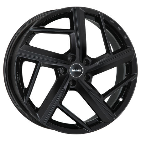 JANTE MAK QVATTRO 9x20 ET22 5x112 GLOSS BLACK 66,45 - Imagem Secundária 1