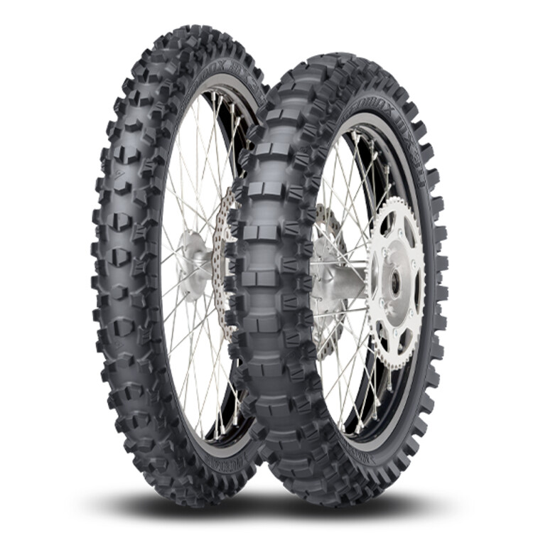 PNEU 100/90-19 57M TT GEOMAX MX34 DUNLOP - Imagem Secundária 1