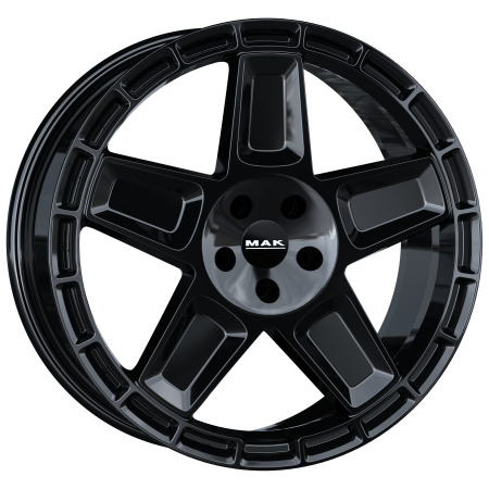 JANTE MAK TREK 9x20 ET50 5x112 GLOSS BLACK 66,6 - Imagem Secundária 1