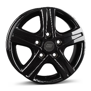 JANTE BORBET CWD 7X17 ET45 5X114,3 BLACK GLOSSY 66,1 - Imagem Secundária 1