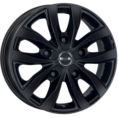 JANTE MAK LOAD5 6,5x16 ET50 5x120 GLOSS BLACK 65,1 - Imagem Secundária 1