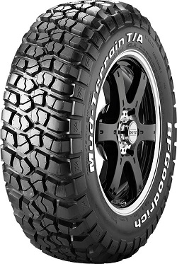 PNEU 255/85QR16 123/120Q MUD TERRAIN T/A KM2 BFGOODRICH - Imagem Secundária 1