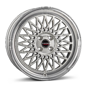 JANTE BORBET B 8X17 ET45 5X112 SILVER RIM POLISHED 66,5 - Imagem Secundária 1